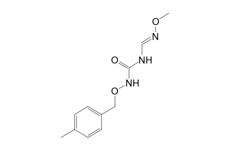1-FORMYL-3-[(p-METHYLBENZYL)OXY]UREA, 1-(O-METHYLOXIME)