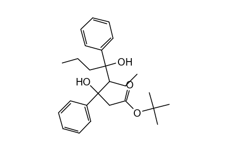 3,5-dihydroxy-3,5-diphenyl-4-ethyloctanoic acid, tert-butyl ester