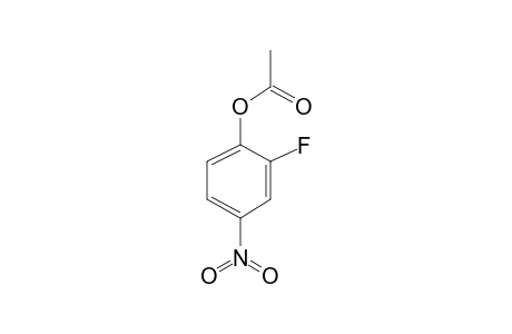 Phenol, 2-fluoro-4-nitro-, acetate(ester)