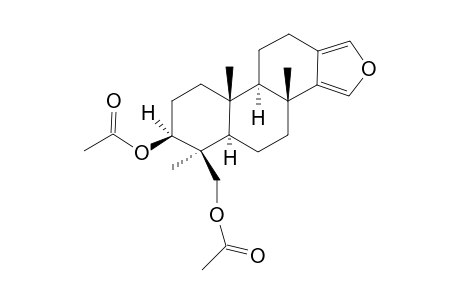 3.beta.,19-Diacetoxy-Spongia-13(16),14-diene