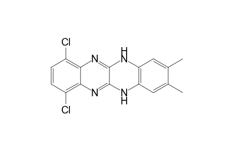 7,10-Dichloro-2,3-dimethyl-5,12-dihydroquinoxalino[2,3-b]quinoxaline