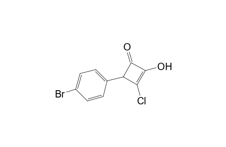 4-(4-bromophenyl)-3-chloranyl-2-oxidanyl-cyclobut-2-en-1-one