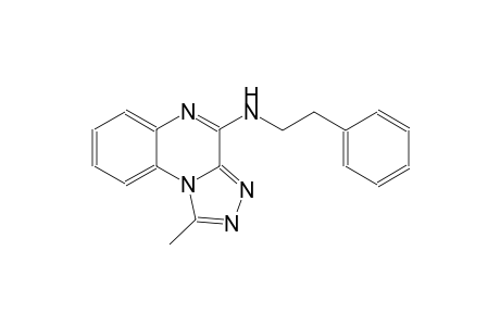 [1,2,4]triazolo[4,3-a]quinoxalin-4-amine, 1-methyl-N-(2-phenylethyl)-