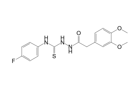 1-[(3,4-dimethoxyphenyl)acetyl]-4-(p-fluorophenyl)-3-thiosemicarbazide