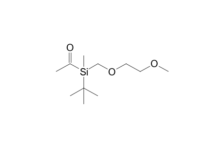 {(tert-Butyl)((2-methoxyethoxy)methyl]methylsilyl}Methyl Ketone