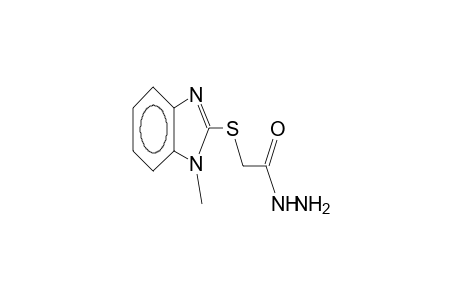 2-[(1-methyl-1H-benzimidazol-2-yl)sulfanyl]acetohydrazide