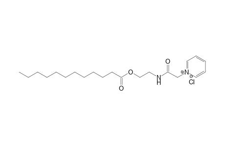 1-[(2-DODECANOYLOXYETHYLCARBAMOYL)-METHYL]-PYRIDINIUM-CHLORIDE