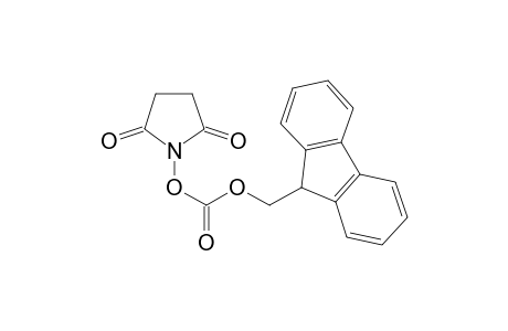 N-(9H-Fluoren-9-yl-methoxycarbonyloxy)succinimide