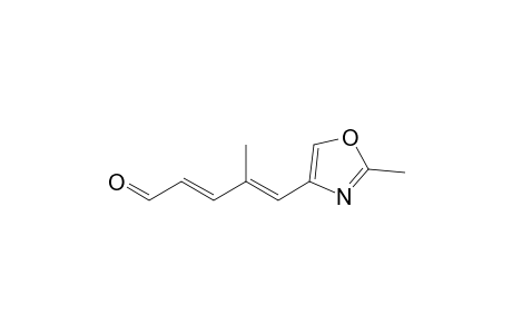 (2E,4E)-4-methyl-5-(2-methyl-1,3-oxazol-4-yl)penta-2,4-dienal