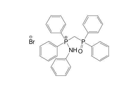 N-(Phenyl)-P,P-diphenyl-p-(diphenylphosphinoyl)methyl-phosphonium bromide salt