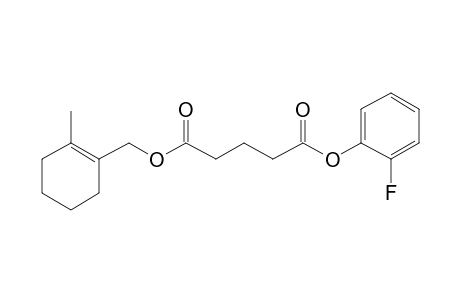 Glutaric acid, (2-methylcyclohex-1-enyl)methyl 2-fluorophenyl ester