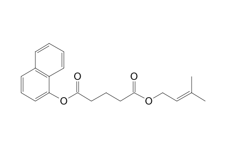 Glutaric acid, 3-methylbut-2-en-1-yl 1-naphthyl ester