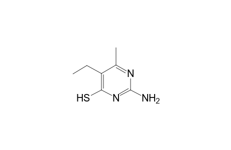 2-Amino-5-ethyl-6-methyl-pyrimidine-4-thiol