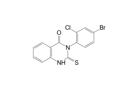 3-(4-bromo-2-chlorophenyl)-2-thio-2,4(1H,3H)quinazolinedione