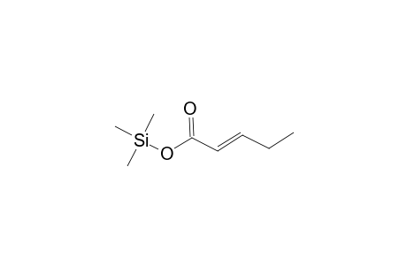 Trimethylsilyl (2E)-2-pentenoate
