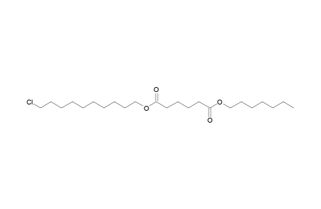 Adipic acid, 10-chlorodecyl heptyl ester