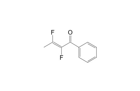 (E)-2,3-Difluoro-1-phenyl-2-buten-1-one