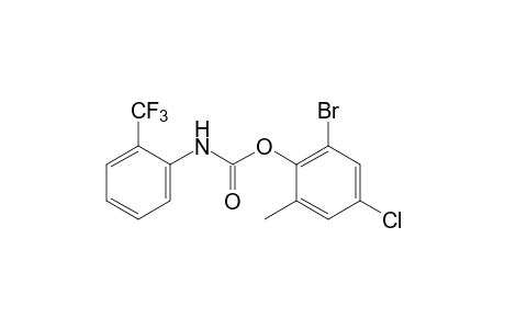 o-(trifluoromethyl)carbanilic acid, 6-bromo-4-chloro-o-tolyl ester