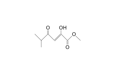 2-Hydroxy-5-methyl-4-oxo-2-hexenoic acid, methyl ester