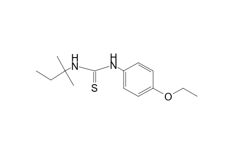 1-(p-ethoxphenyl)-3-tert-pentyl-2-thiourea