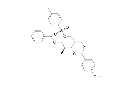 L-Arabinitol, 2,4-dideoxy-4-[[(4-methoxyphenyl)methoxy]methyl]-2-methyl-1-o-(phenylmethyl)-, 5-(4-methylbenzenesulfonate)