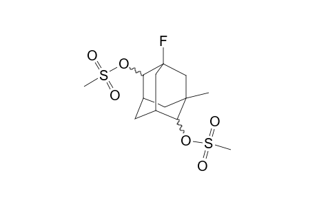 1-fluoro-7-methyl-2,6-adamantanediol, dimethanesulfonate