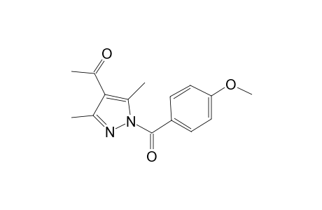 Ethanone, 1-[1-(4-methoxybenzoyl)-3,5-dimethyl-1H-pyrazol-4-yl]-