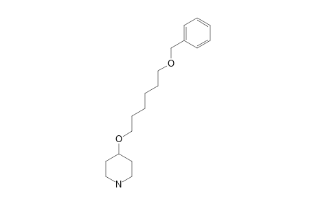 4-[6-(BENZYLOXY)-HEXYLOXY]-PIPERIDINE