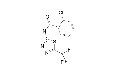 Benzamide, 2-chloro-N-(5-trifluoromethyl-[1,3,4]thiadiazol-2-yl)-