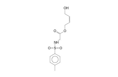 (Toluene-4-sulfonylamino)acetic acid, 4-hydroxybut-2-enyl ester