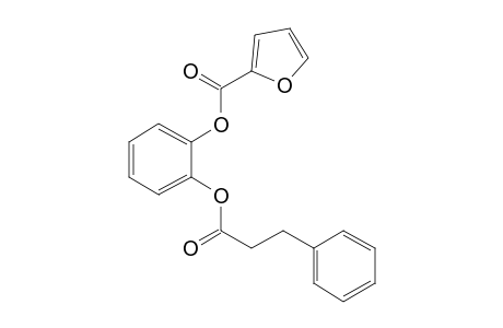 1,2-Benzenediol, o-(2-furoyl)-o'-(3-phenylpropionyl)-