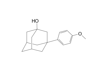 3-(p-methoxyphenyl)-1-adamantanol