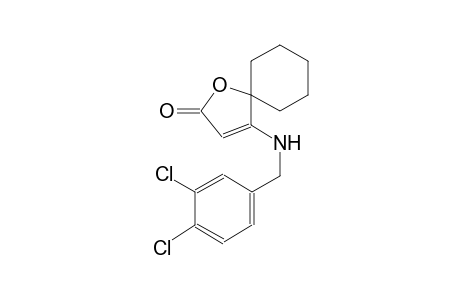 4-[(3,4-dichlorobenzyl)amino]-1-oxaspiro[4.5]dec-3-en-2-one