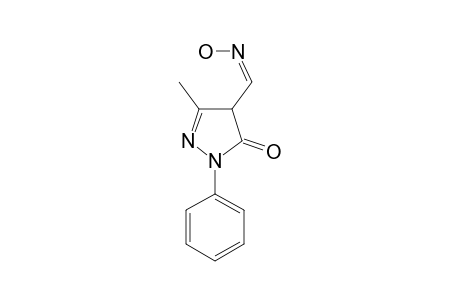 (Z)-2,4-DIHYDRO-4-[(HYDROXYAMINO)-METHYLIDENE]-5-METHYL-2-PHENYL-3H-PYRAZOL-3-ONE;ISOMER-X