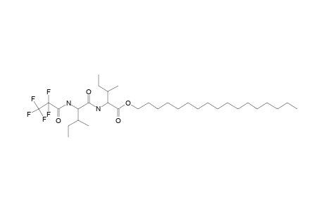 L-Isoleucyl-L-isoleucine, N-pentafluoropropionyl-, heptadecyl ester