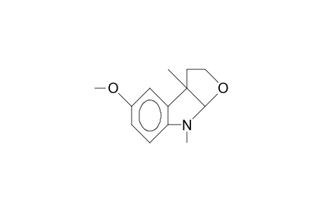 7-methoxy-4,8b-dimethyl-2,3a-dihydro-1H-furo[2,3-b]indole