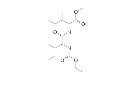 ile-ile, N-(N-Propyloxycarbonyl)-, methyl ester (isomer 2)