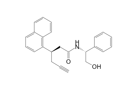 1-Naphthalenepropanamide, N-(2-hydroxy-1-phenylethyl)-.beta.-2-propynyl-, [R-(R*,R*)]-