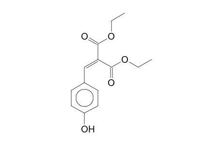 (p-hydroxybenzylidene)malonic acid, diethyl ester