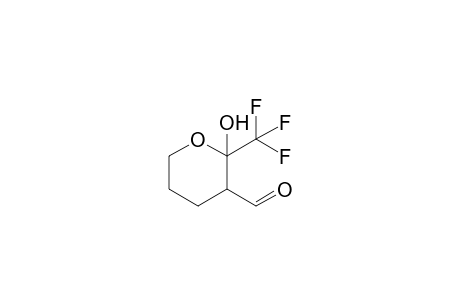 2-HYDROXY-2-TRIFLUOROMETHYL-3-FORMYL-TETRAHYDRO-PYRAN