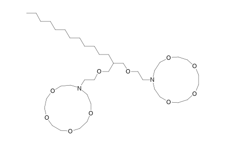 N,N'-(5-dodecyl-3,7-dioxanonane-1,9-diyl)bis(monoaza-15-crown-5)