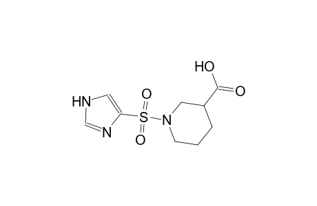 3-piperidinecarboxylic acid, 1-(1H-imidazol-4-ylsulfonyl)-