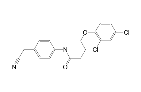 Butyramide, N-(4-cyanomethylphenyl)-4-(2,4-dichlorophenoxy)-