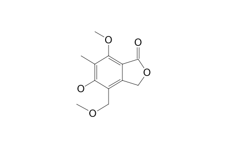 5-Hydroxy-7-methoxy-4-(methoxymethyl)-6-methyl-1(3H)-isobenzofuranone