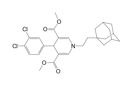 1-[2-(1-adamantyl)ethyl]-4-(3,4-dichlorophenyl)-4H-pyridine-3,5-dicarboxylic acid dimethyl ester