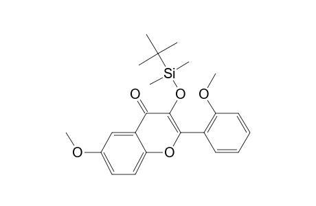 6,2'-Dimethoxy-3-(tert.-butyldimethylsilyl)oxyflavone