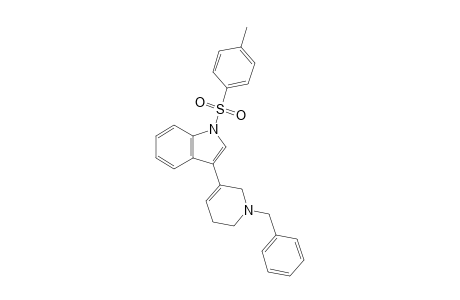 1-Tosyl-3-(1'-benzyl-1',2',5',6'-tetrahydropyridin-3'-yl)indole