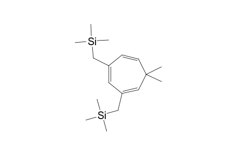 1,3,5-Cycloheptatriene, 7,7-dimethyl-2,4-bis(trimethylsilylmethyl)-