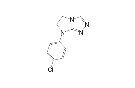 7-(4-Chlorophenyl)-5H-6,7-dihydroimidazo[2,1-c][1,2,4]triazole