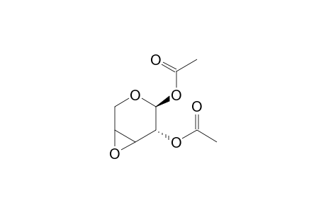 .beta.-1,2-Di-O-acetyl-3,4-anhydro-.beta.-L-ribopyranose